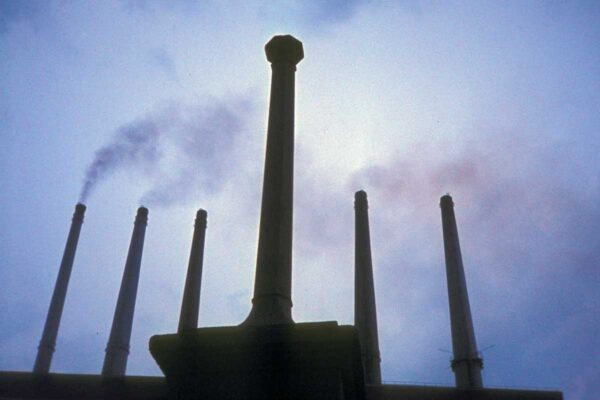 Power Plant Near Ptttsburg 1980s