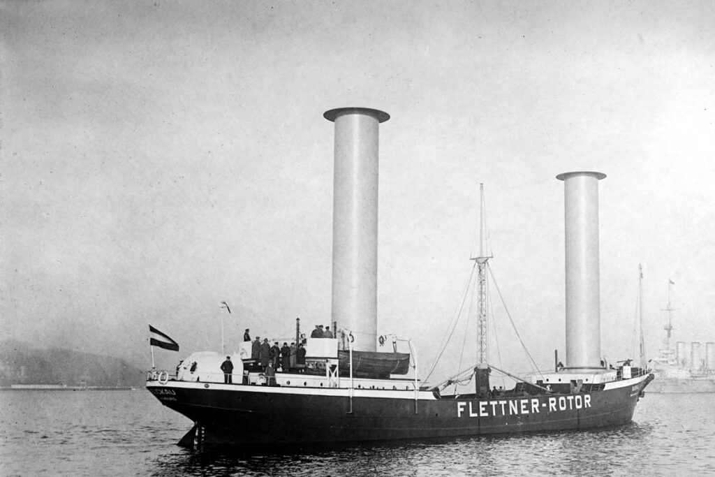 Buckau Flettner Rotor Ship Loc 37764u